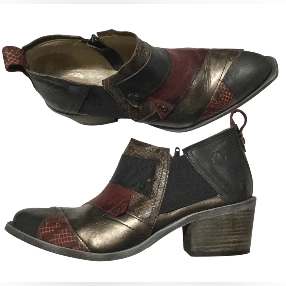 Casta Portugal 🇵🇹 Western Style Leather Ankle Boots